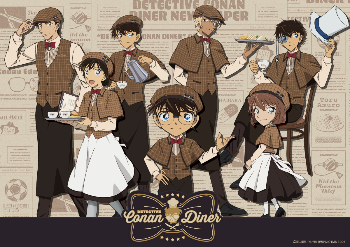 Detective Conan Diner Opening Commemorative POP UP in Shibuya