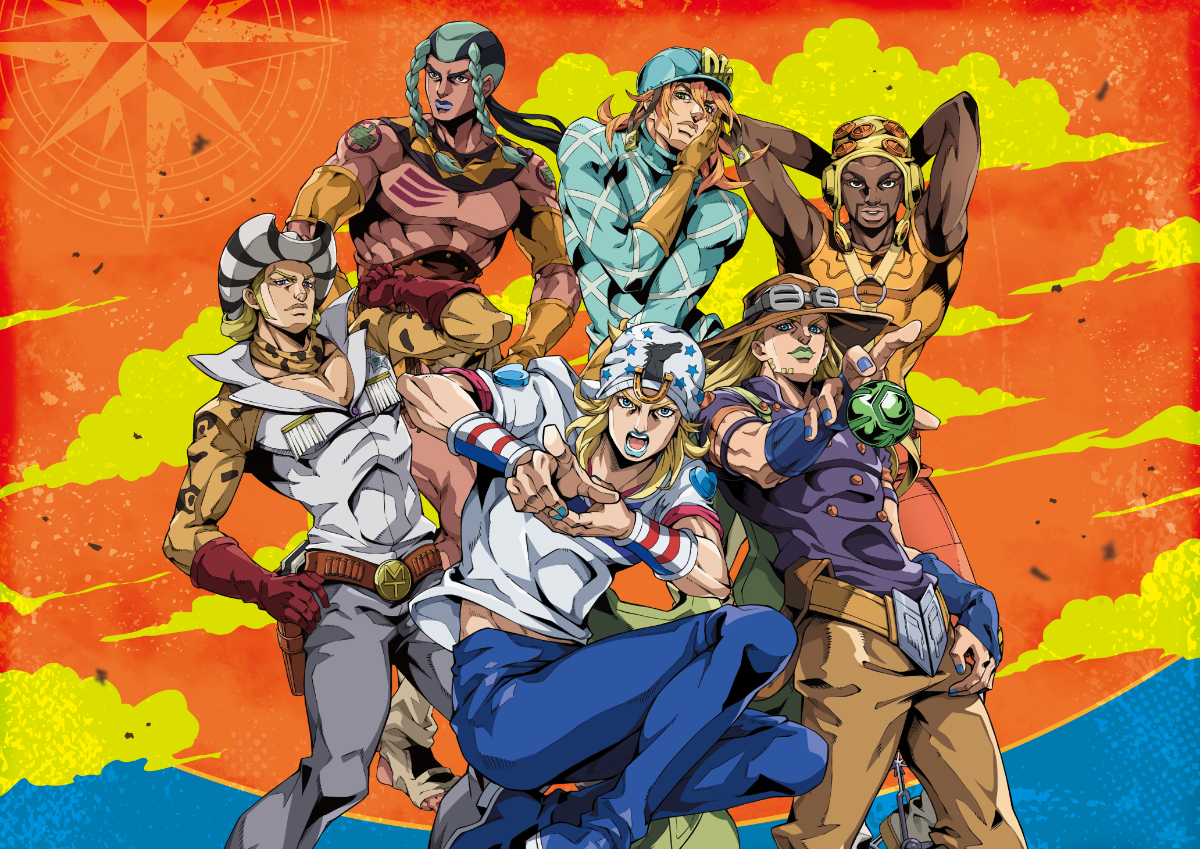 JoJo's Bizarre Adventure: Steel Ball Run x Docomo Pop-Up in Tower Records