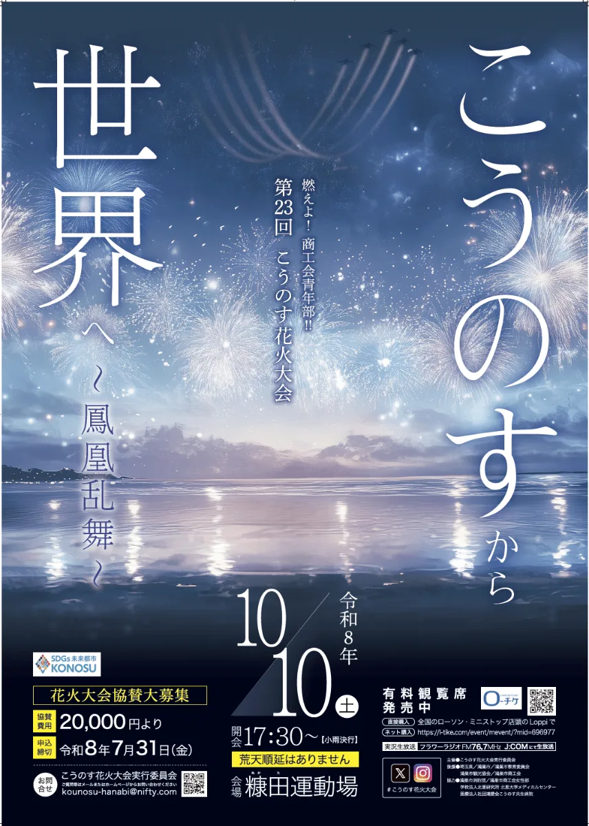 熱血！商工會青年部！！第23屆鴻巢花火大會