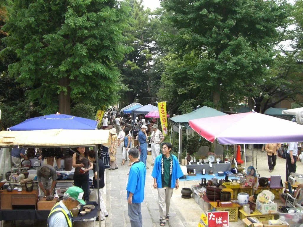 越谷(北越谷)香取神社古董市集