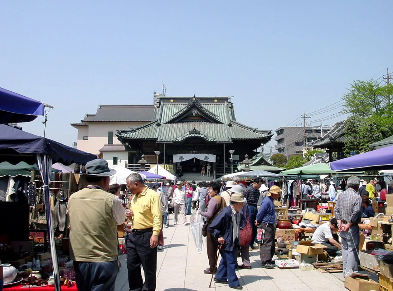 Kawagoe Narita Fudo-son Flea Market