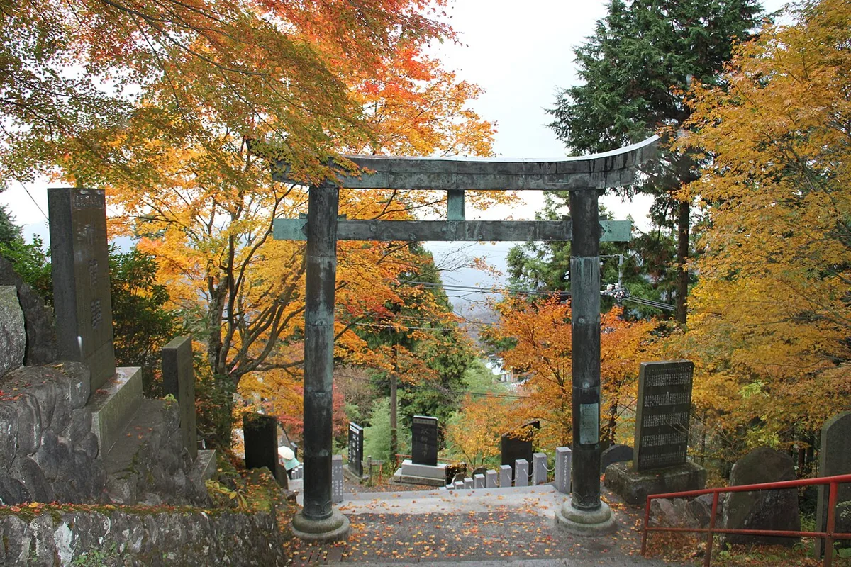 御岳山の紅葉