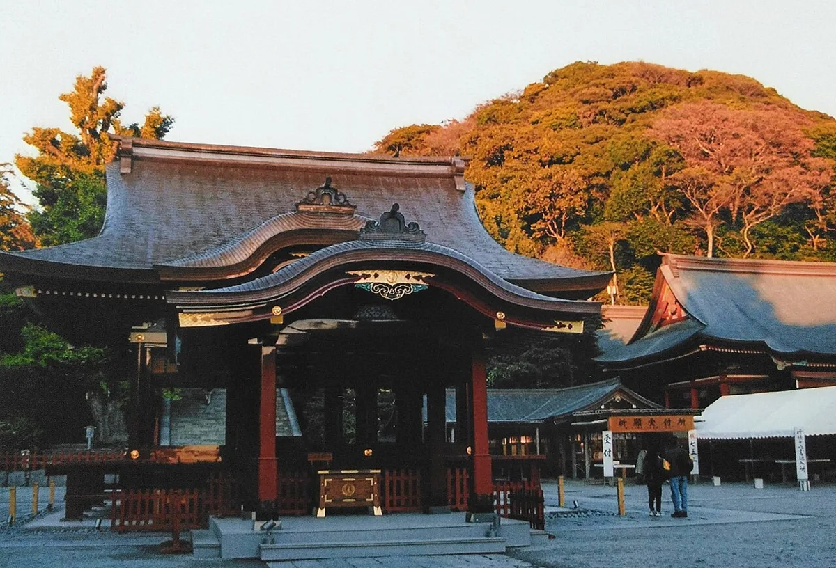 鶴岡八幡宮の紅葉
