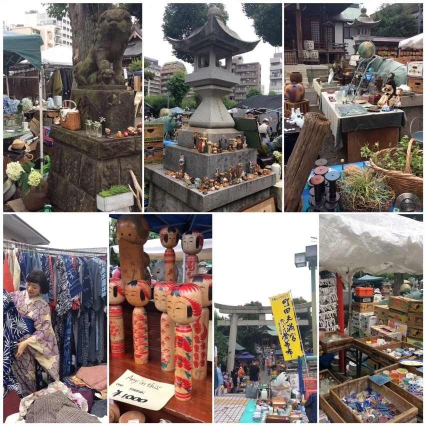 Antique and Flea Market at Machida Tenjin Shrine Garaku-ta Antique Market