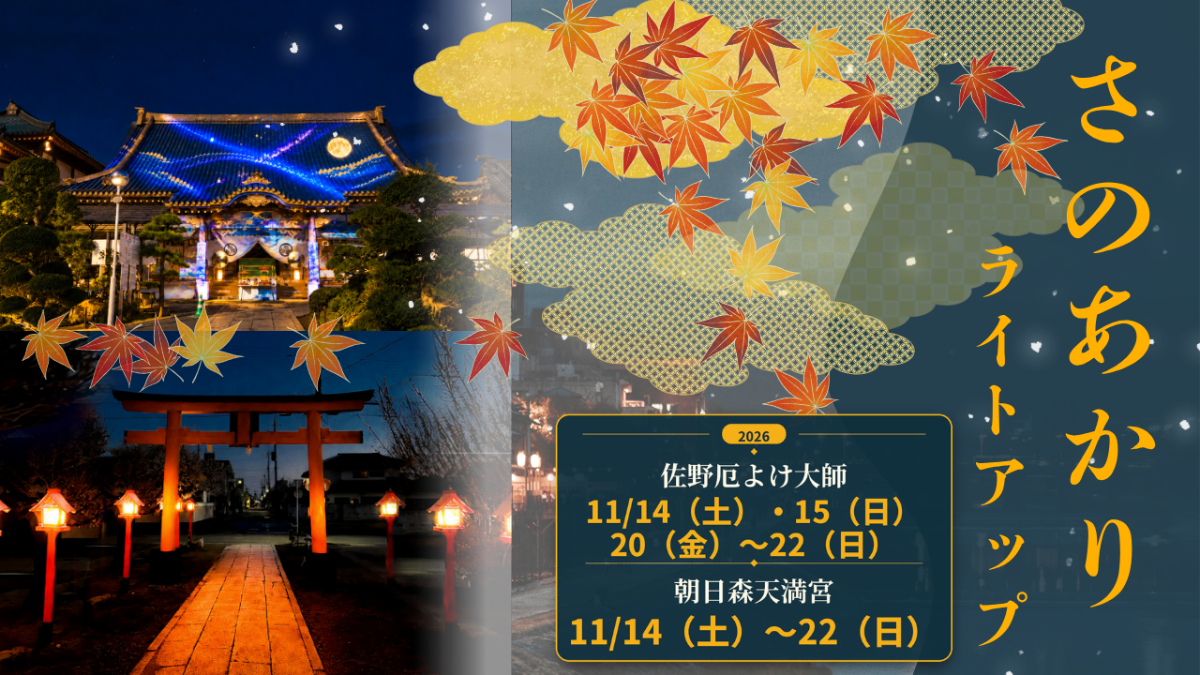 Sano Akari - Light in Downtown Temples and Shrines