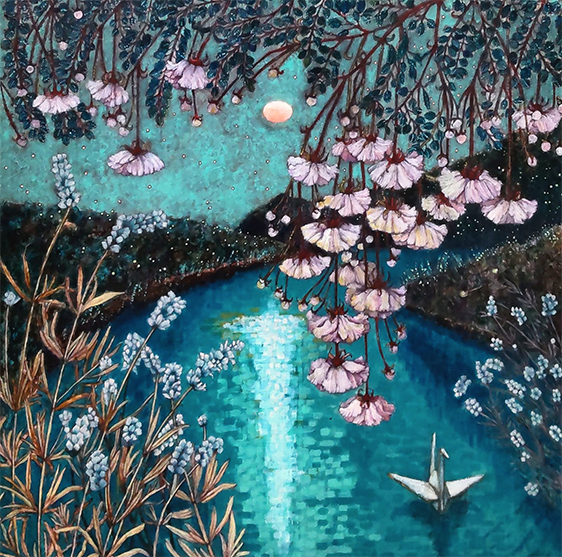 Tomoko Seo Solo Exhibition: "Flowers, Birds, and Lamplight"
