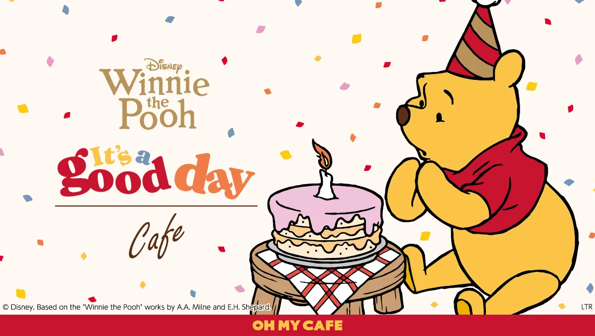 「くまのプーさん」OH MY CAFE(オーマイカフェ)in 東京