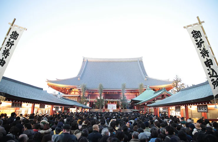 浅草寺の初詣