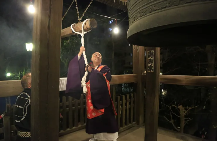 浅草寺の除夜の鐘