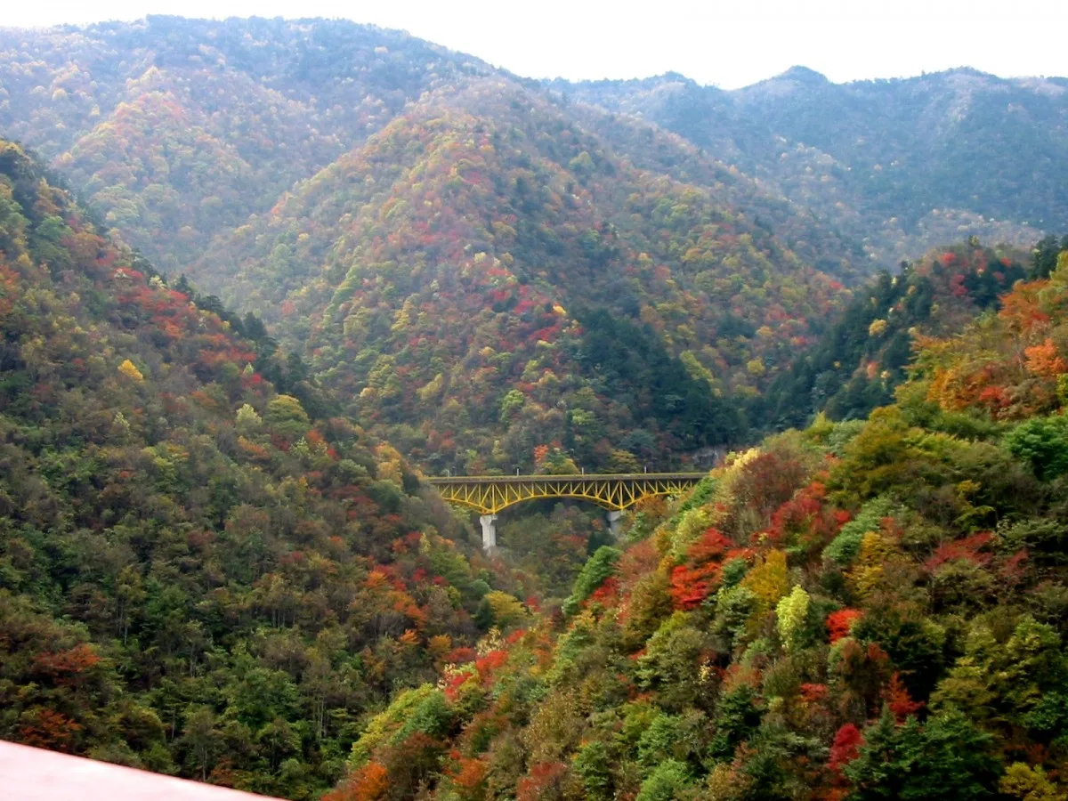 秩父市大滝・滝川渓谷の紅葉