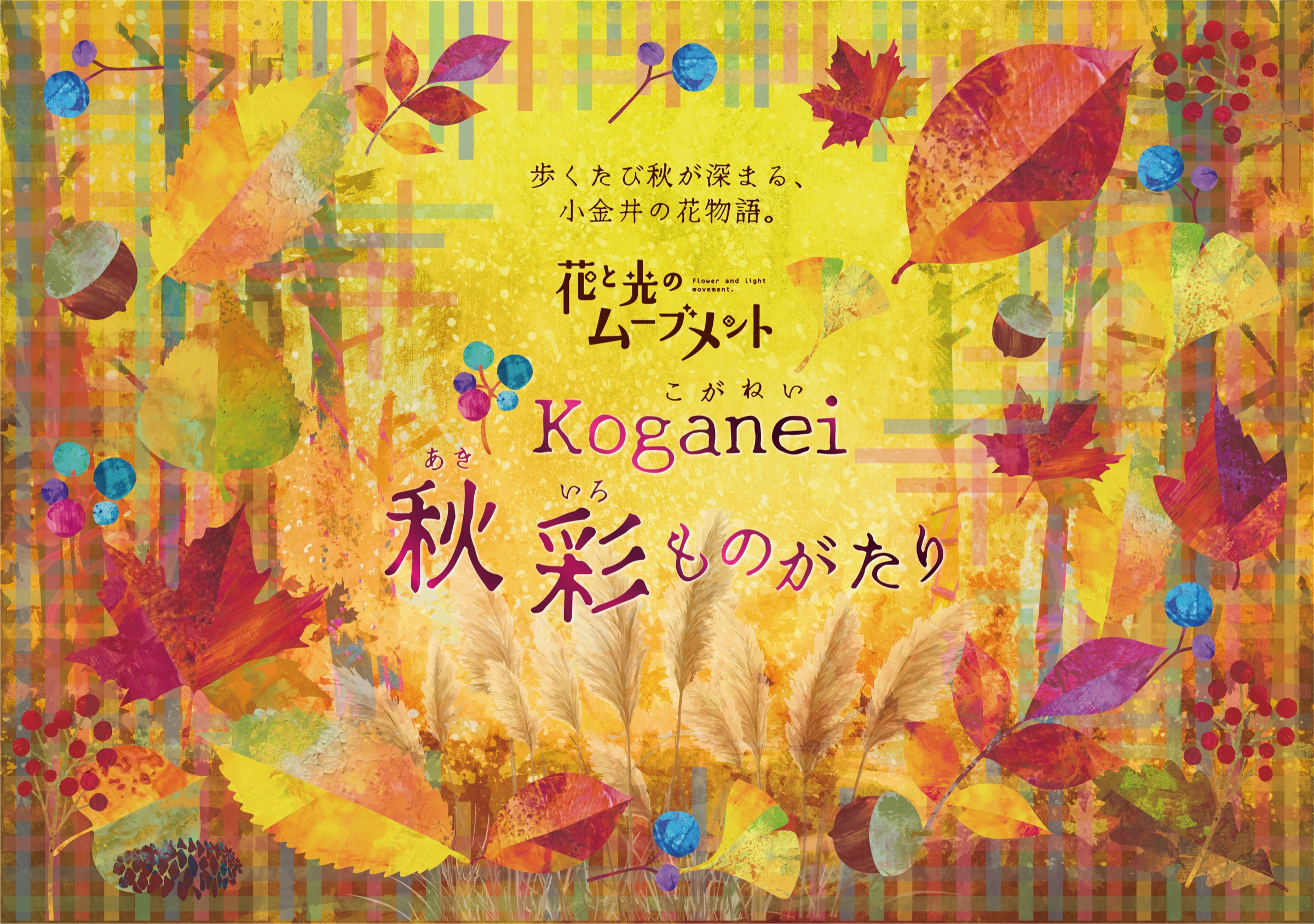 花と光のムーブメント 小金井公園～秋彩ものがたり～ 2026年10月23日（金）～11月8日（日）開催